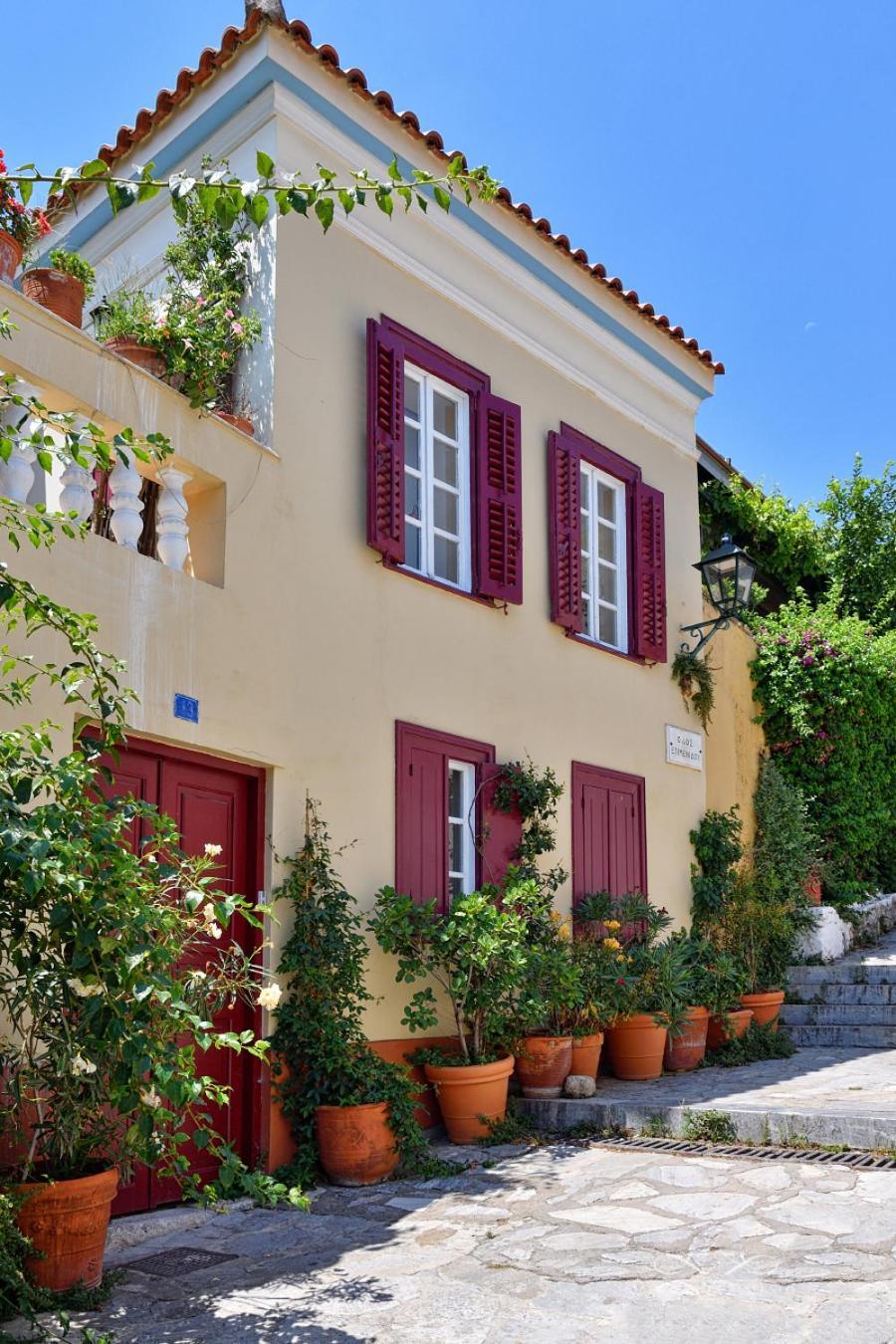 At The Foot Of Acropolis. Vila Atenas Exterior foto